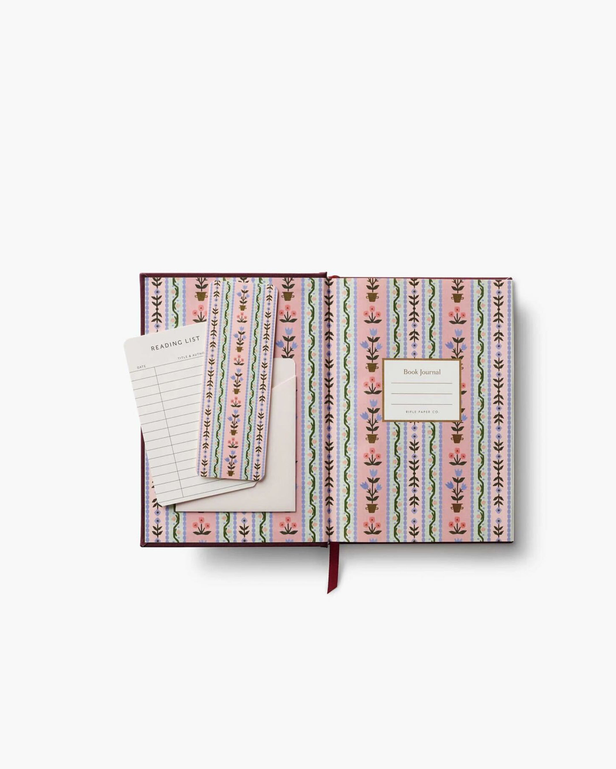 Ladies Night Book Club Embroidered Book Journal Rifle Paper JND002
