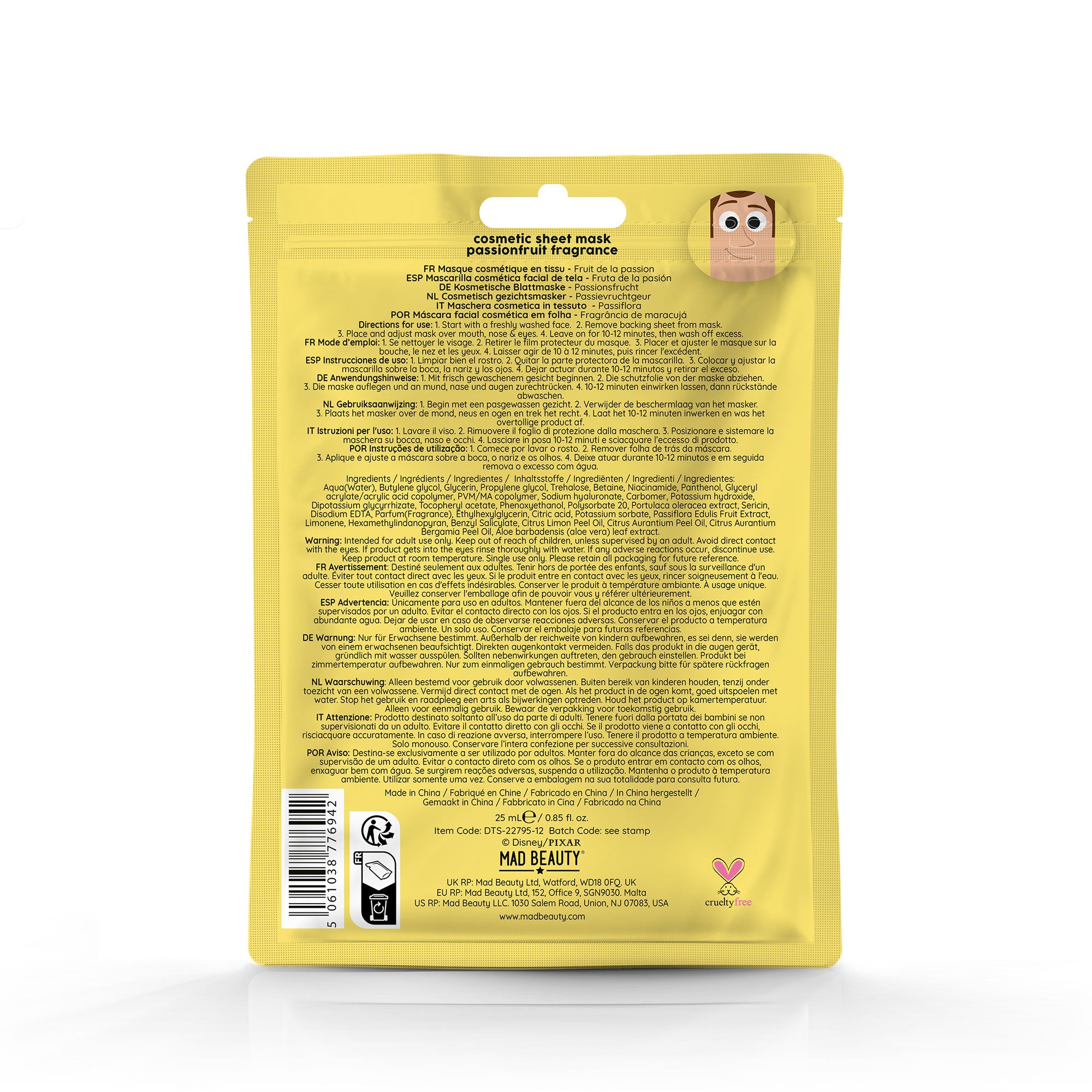 Mascarilla Toy Story Woody DTS-22795-12