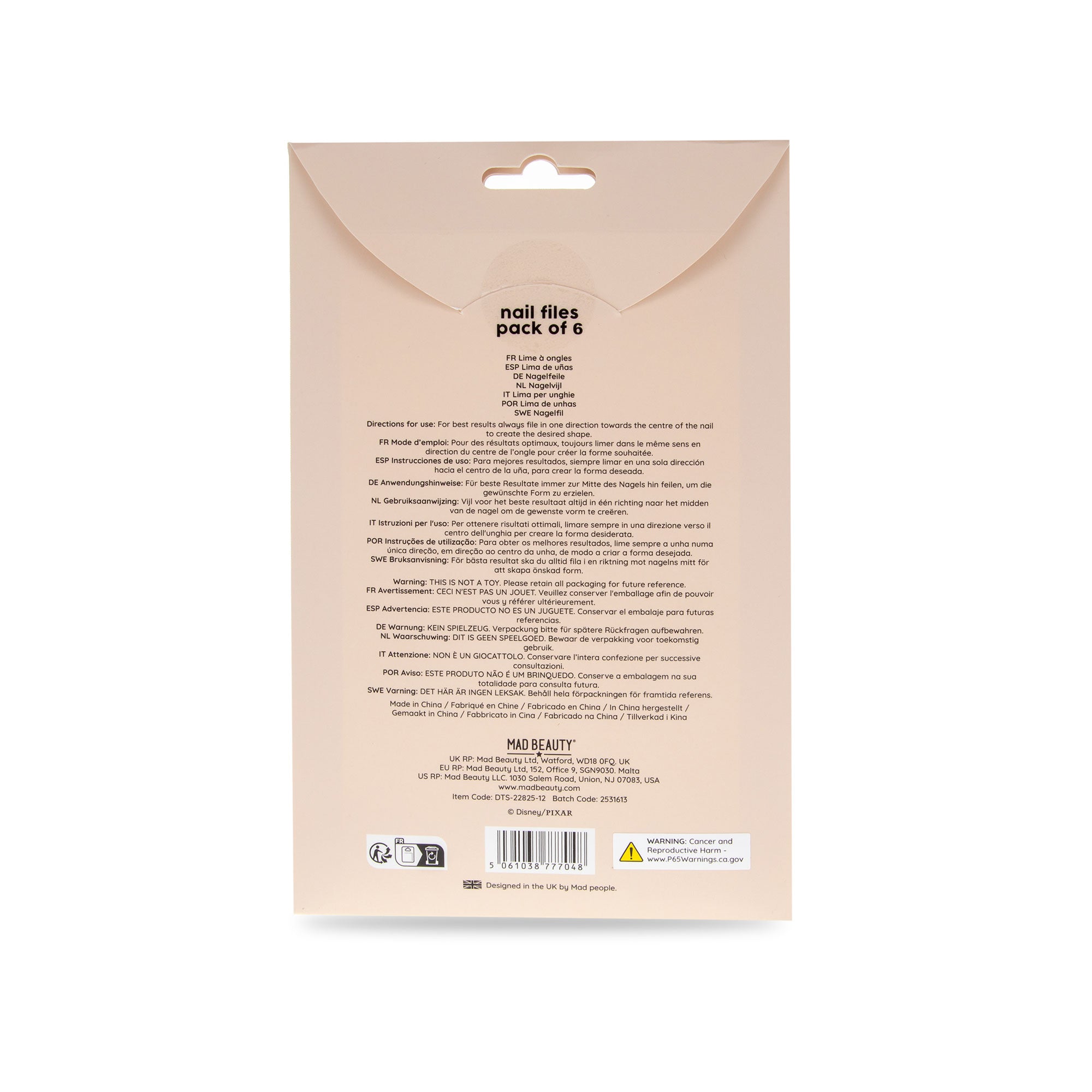 Limas para uñas Toy Story DTS-22825-12