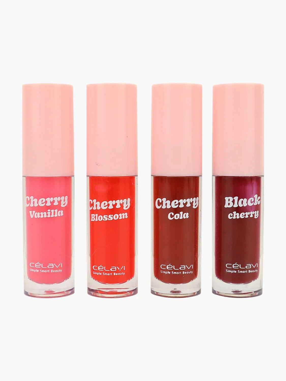 Kit de brillos labiales Cherry Berry Celavi 60033