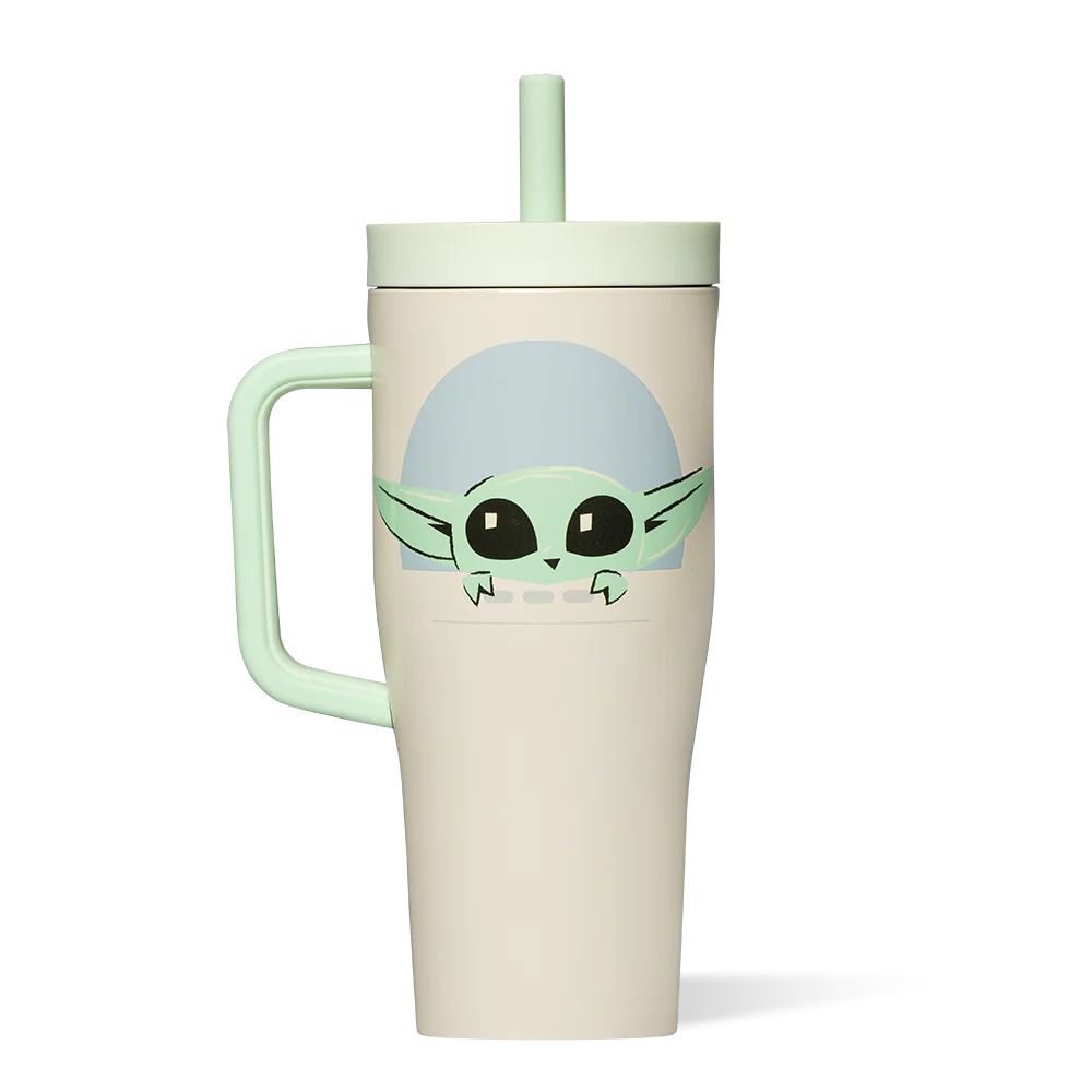 Botella Con Pajilla Corkcicle Star Wars-Grogu DIS2222SW-G