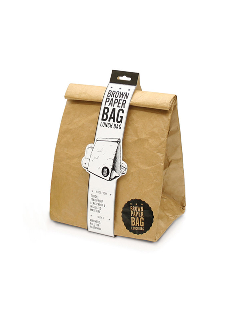 Bolso para almuerzo Brown Paper Luckies LUKBRW