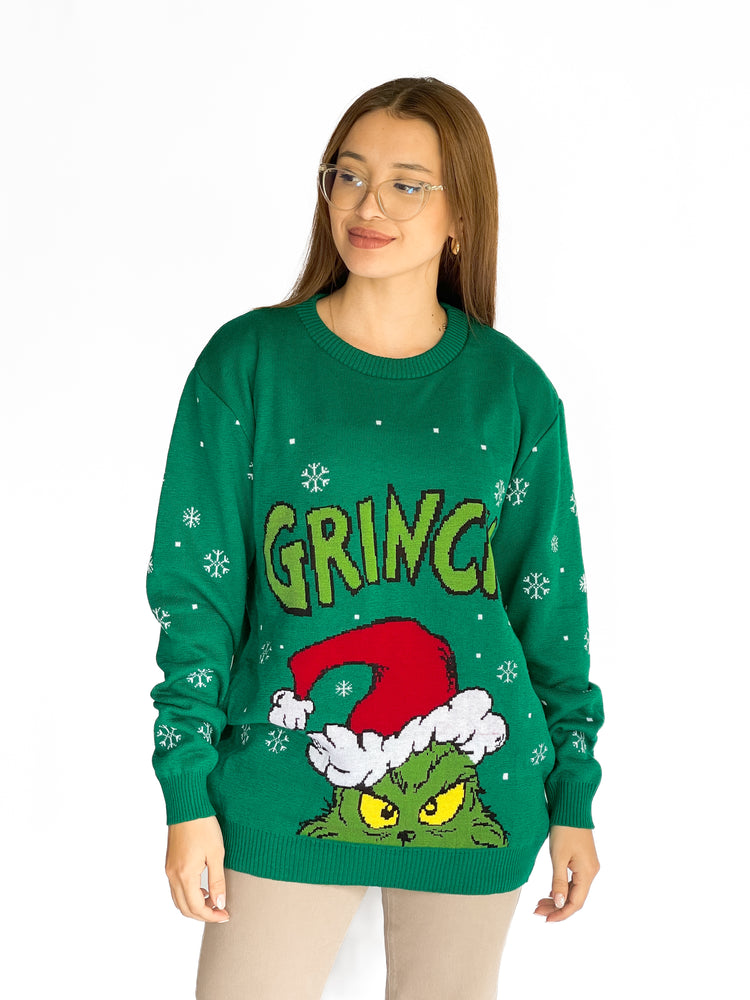 Abrigo Navideño Tendenza Grinch N65 Plus