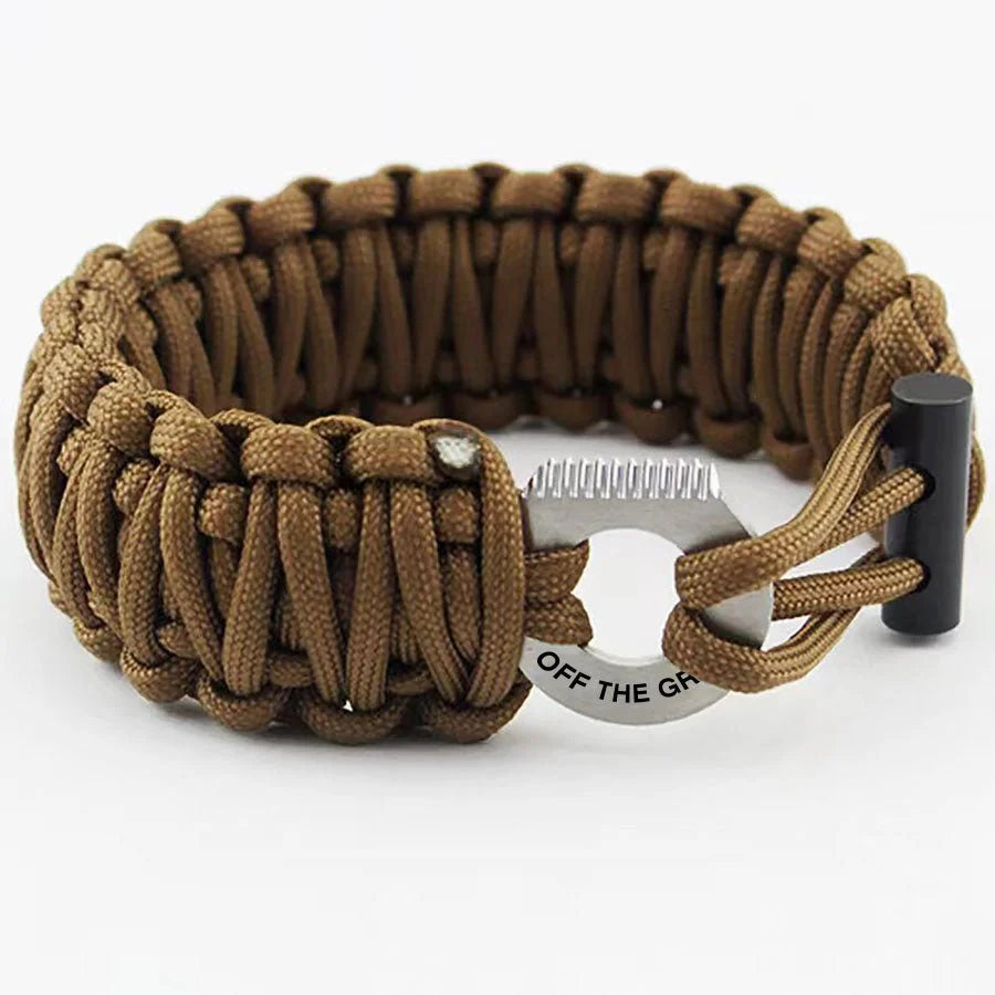 Brazalete de supervivencia Off the grid