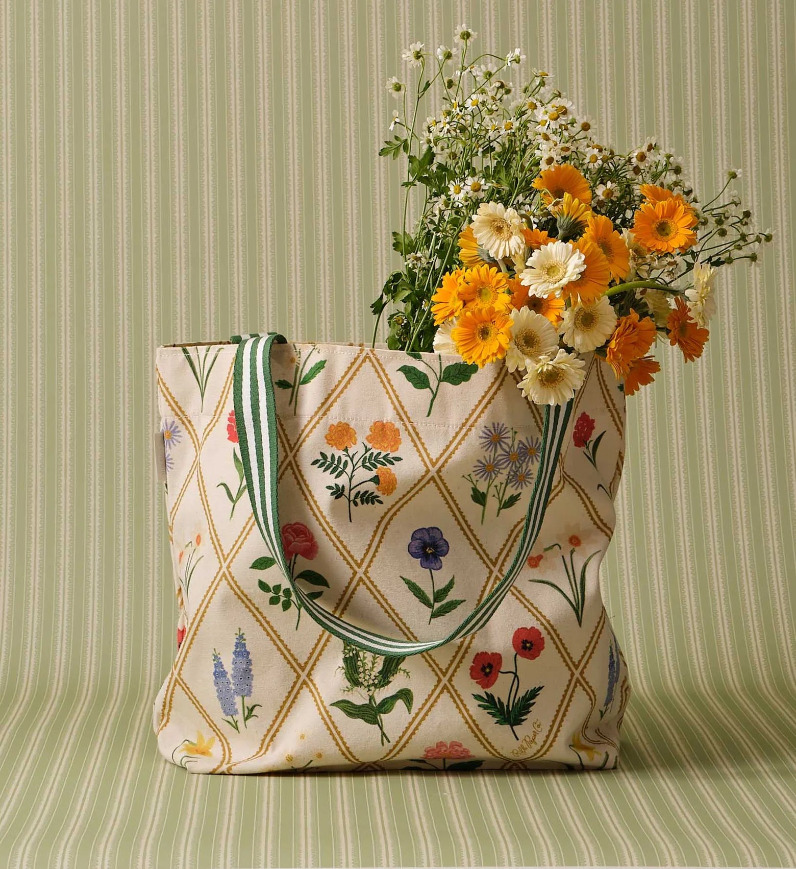 Garden Study Canvas Tote Bag SGTH01
