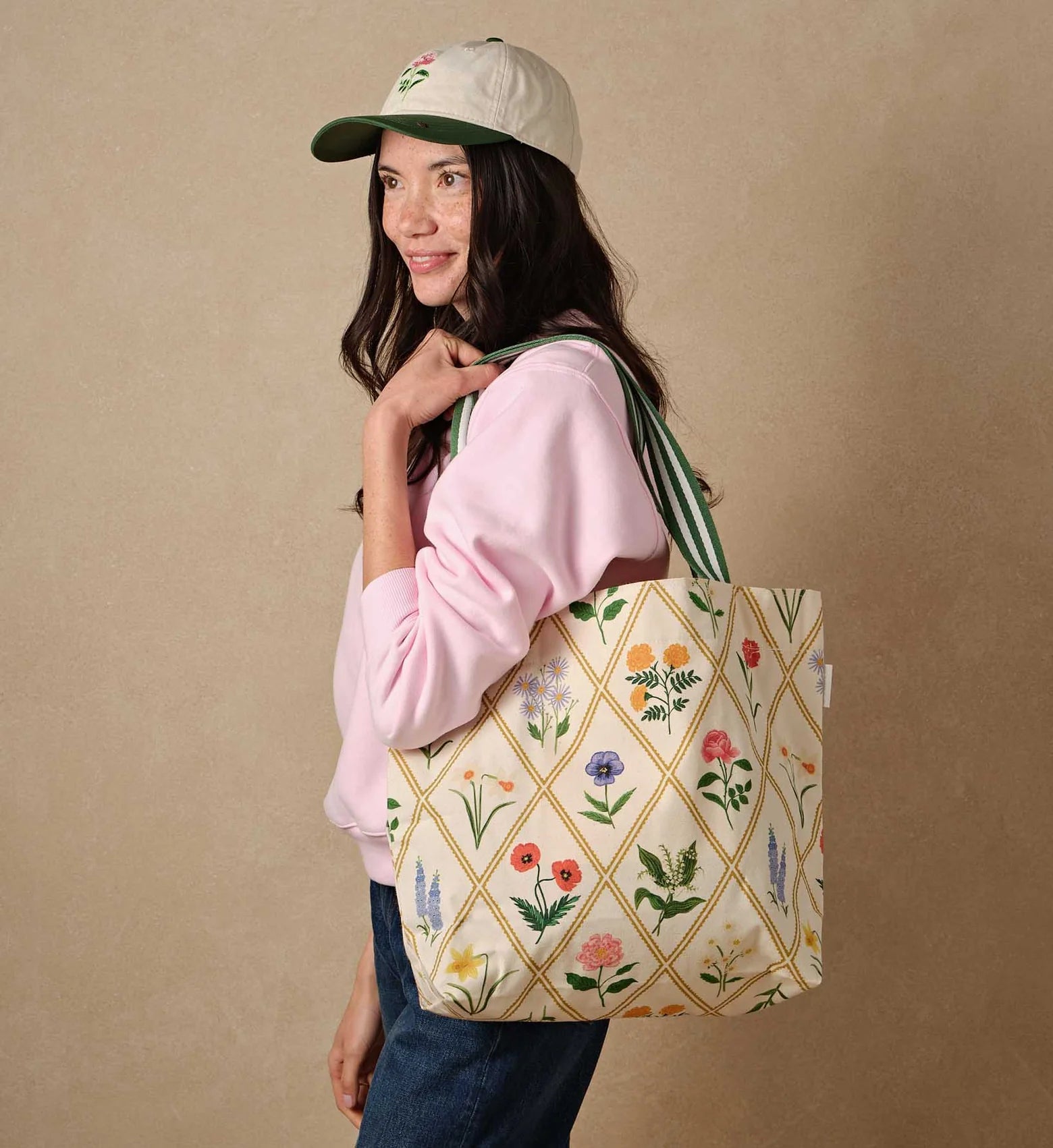 Garden Study Canvas Tote Bag SGTH01
