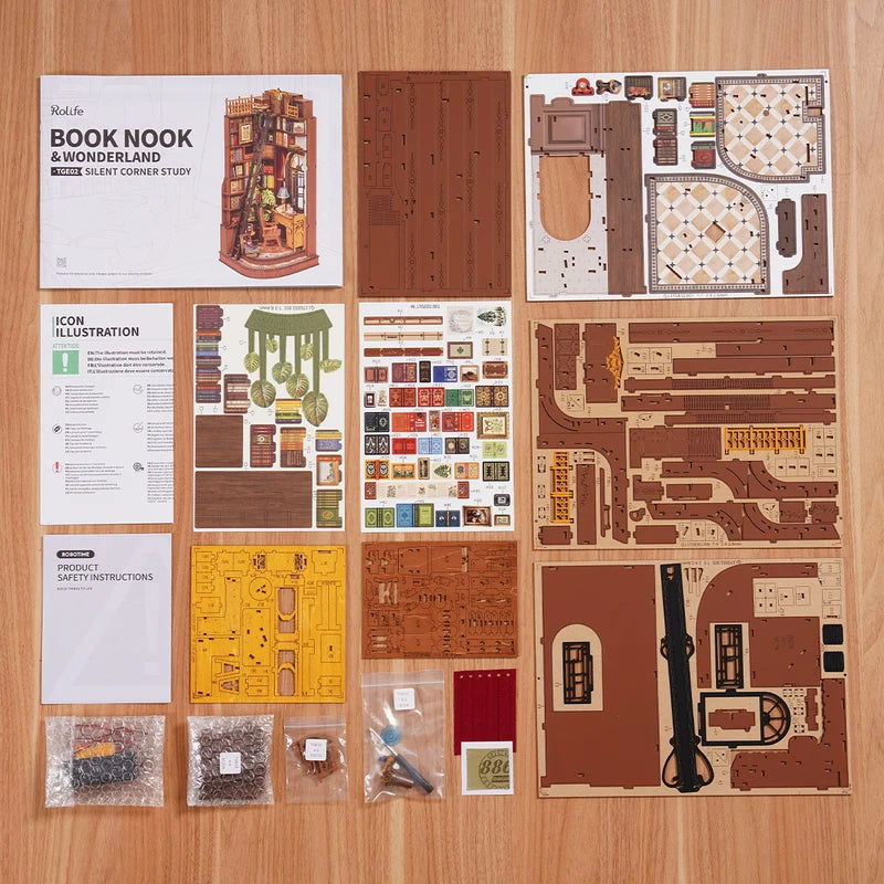 Puzzle Silent corner study Rolife TGE02