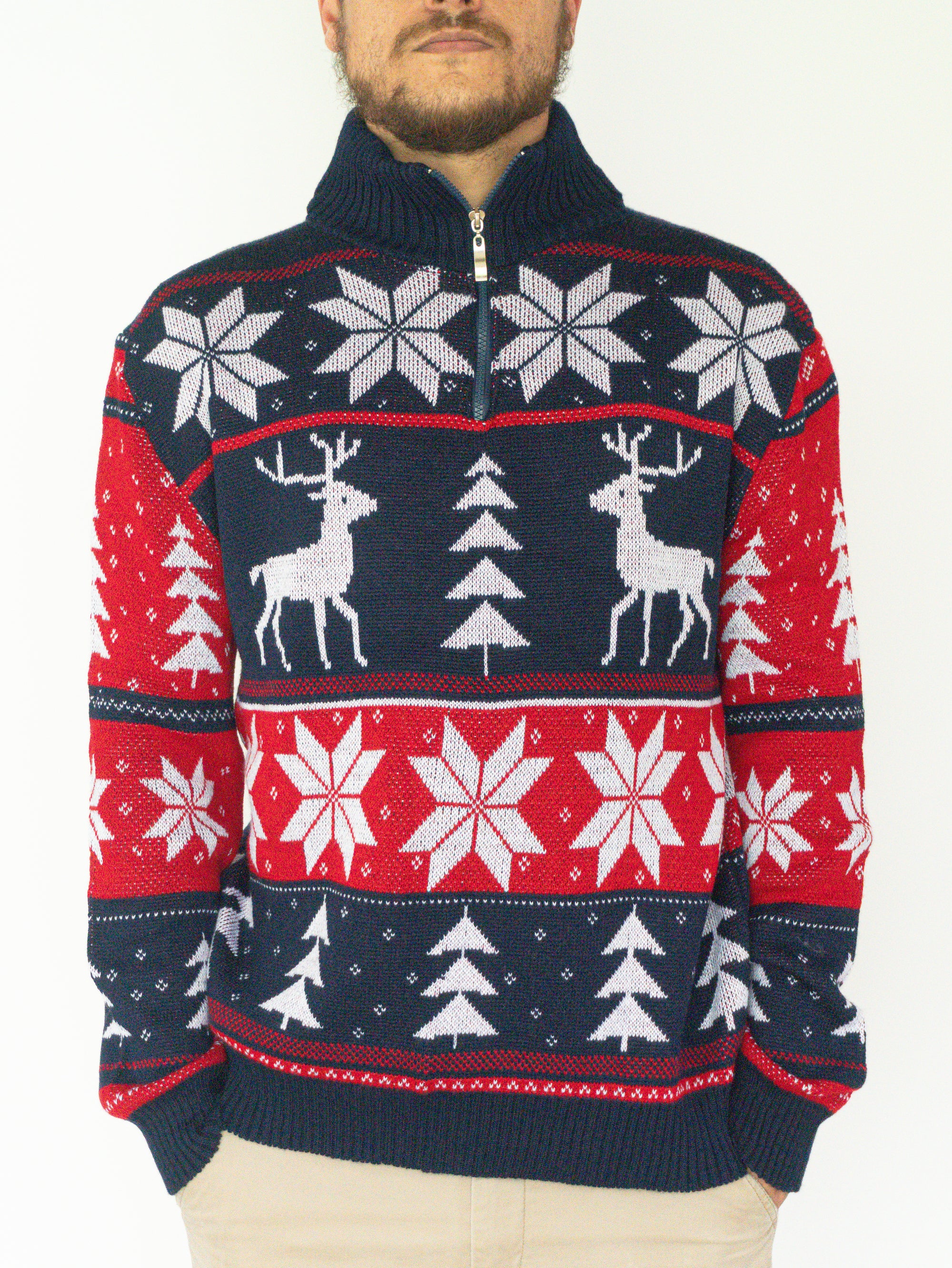 Abrigo Navideño Extra Tendenza Xmas-M127